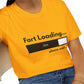 Fart Loading Please Wait Funny Sarcastic T-Shirt for Men and Women, Short Sleeves