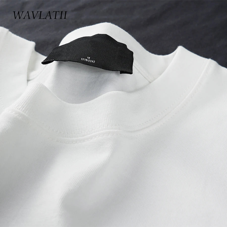 WAVLATII Oversized Summer T shirts