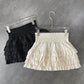 Streetwear Y2k Ruffles Mini Skirts Women Sweet Kawaii