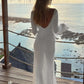 Sexy Women White Long Knit Sleeve Bikin Fashion Cover up Female