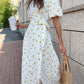 Casual Women's Summer Dresses 100% Cotton Floral Print